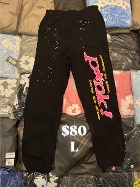 Sp5der sweat size L